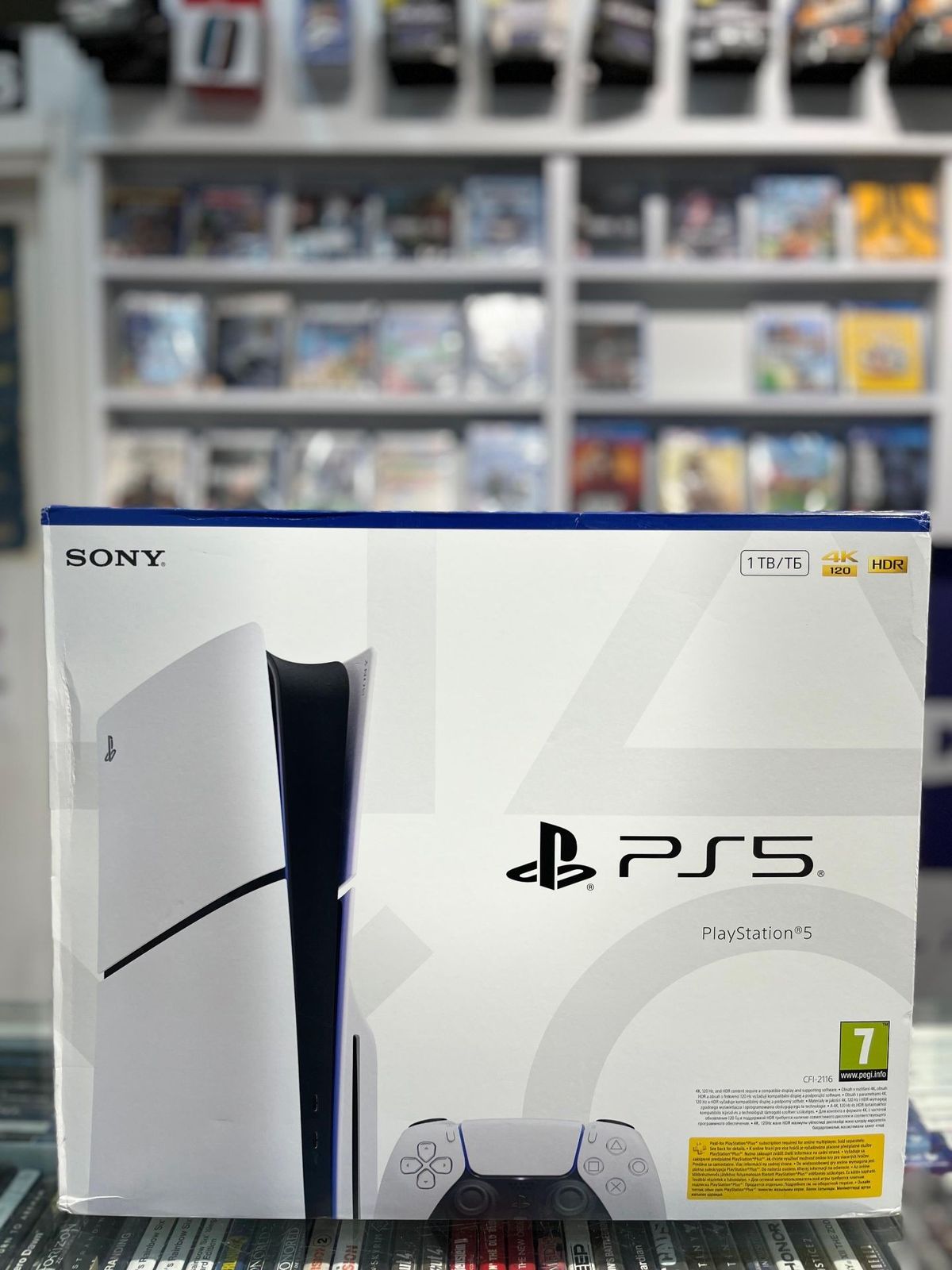PS5 SIFIR SLİM CDLİ 2116B 1TB 2 YIL GARANTİLİ KONSOLTECH