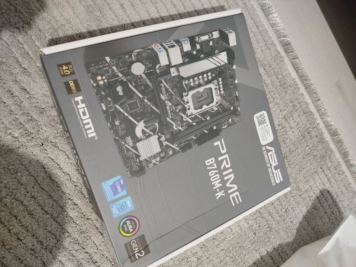 Asus Prime B760M-K Intel LGA1700 DDR5 Micro ATX