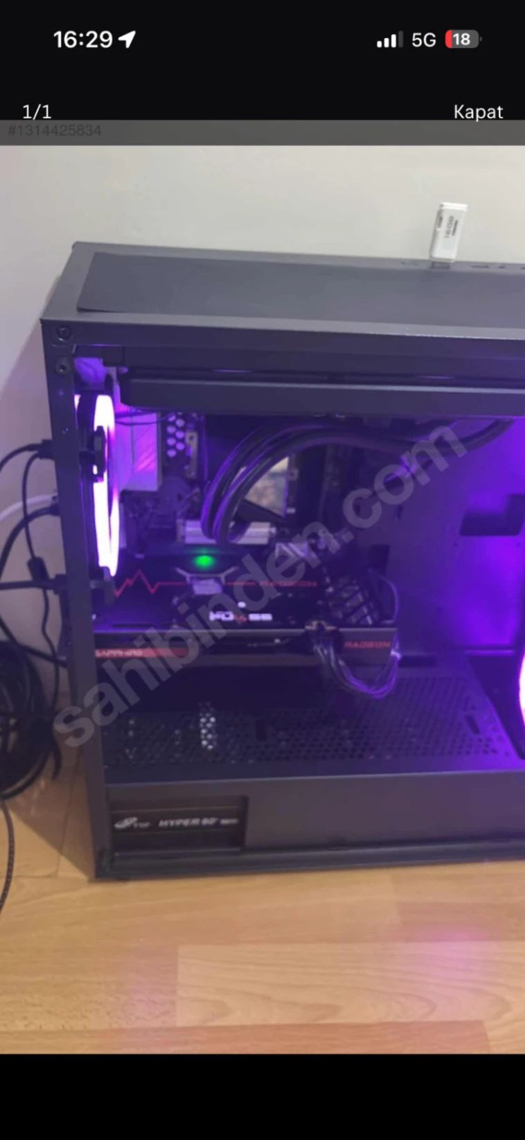 RYZEN 7500F RX 7600 EKRAN KARTLI TOPLAMA PC