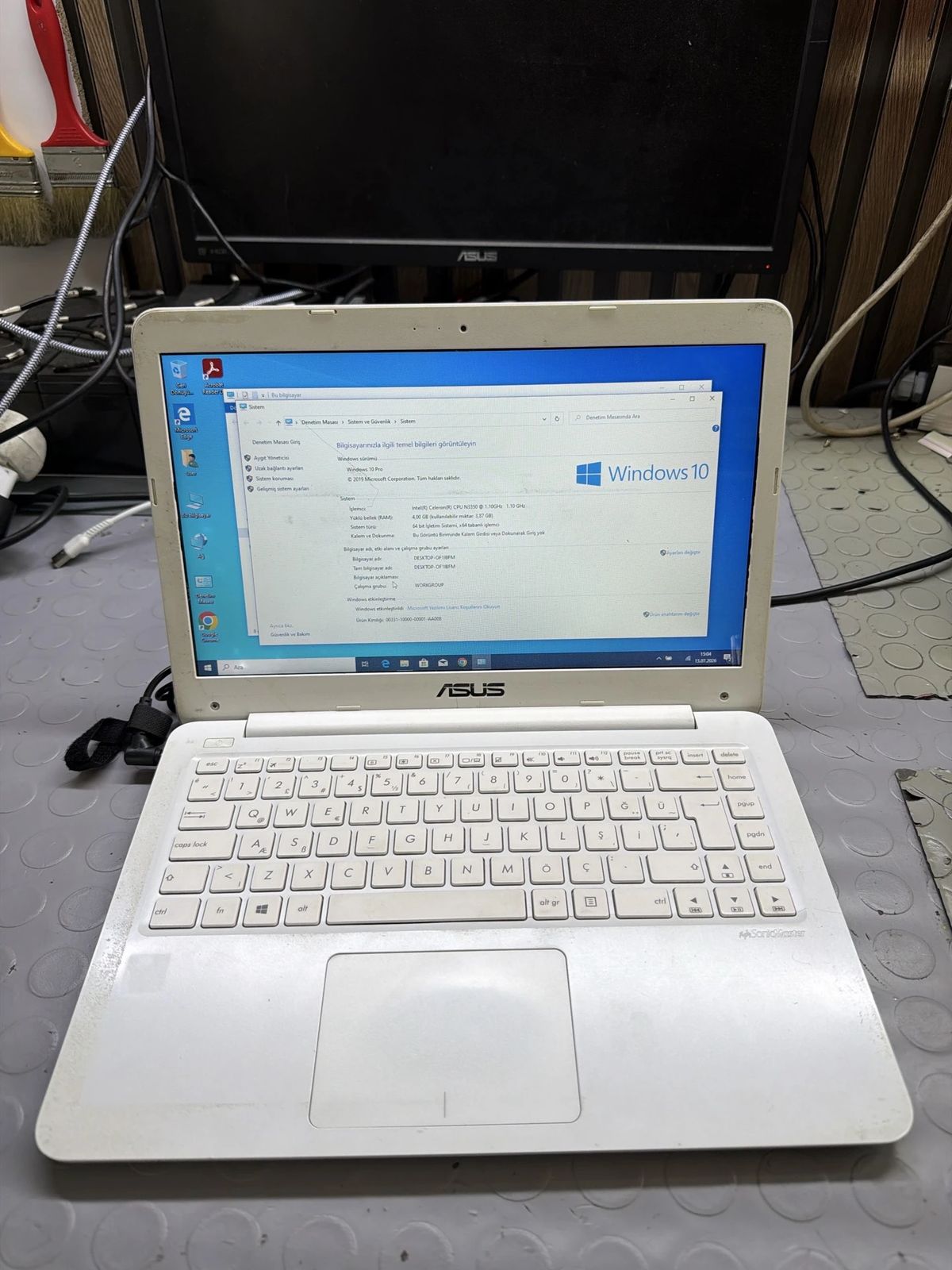 ASUS E402N 14 İNÇ 4 GB LAPTOP NOTEBOOK DİZÜSTÜ OFİS İŞ PC