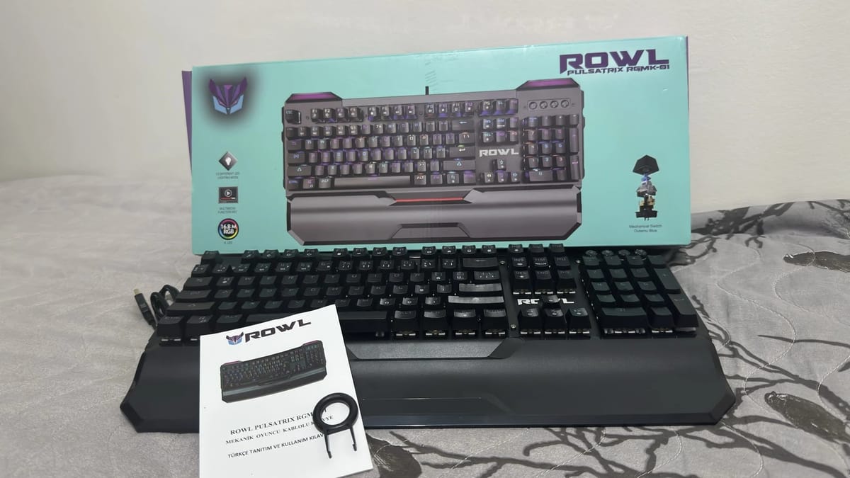 Rowl Pulsatrix Rgmk-01 Blue Switch