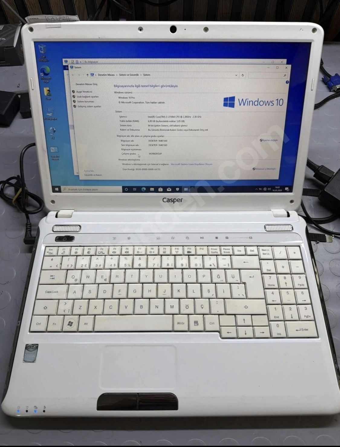 CASPER NİRVANA NB 15.6 LAPTOP DİZÜSTÜ OFİS İŞ NOTEBOOK PC