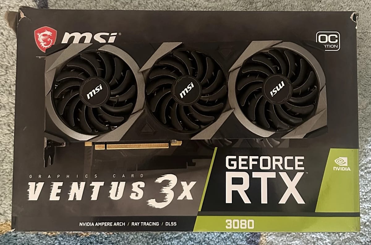 MSI RTX 3080 VENTUS