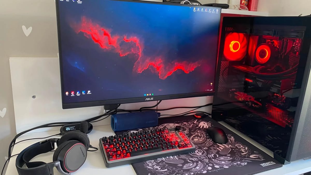 GARANTİLİ Full+Full Dizili Gaming Oyuncu Setup