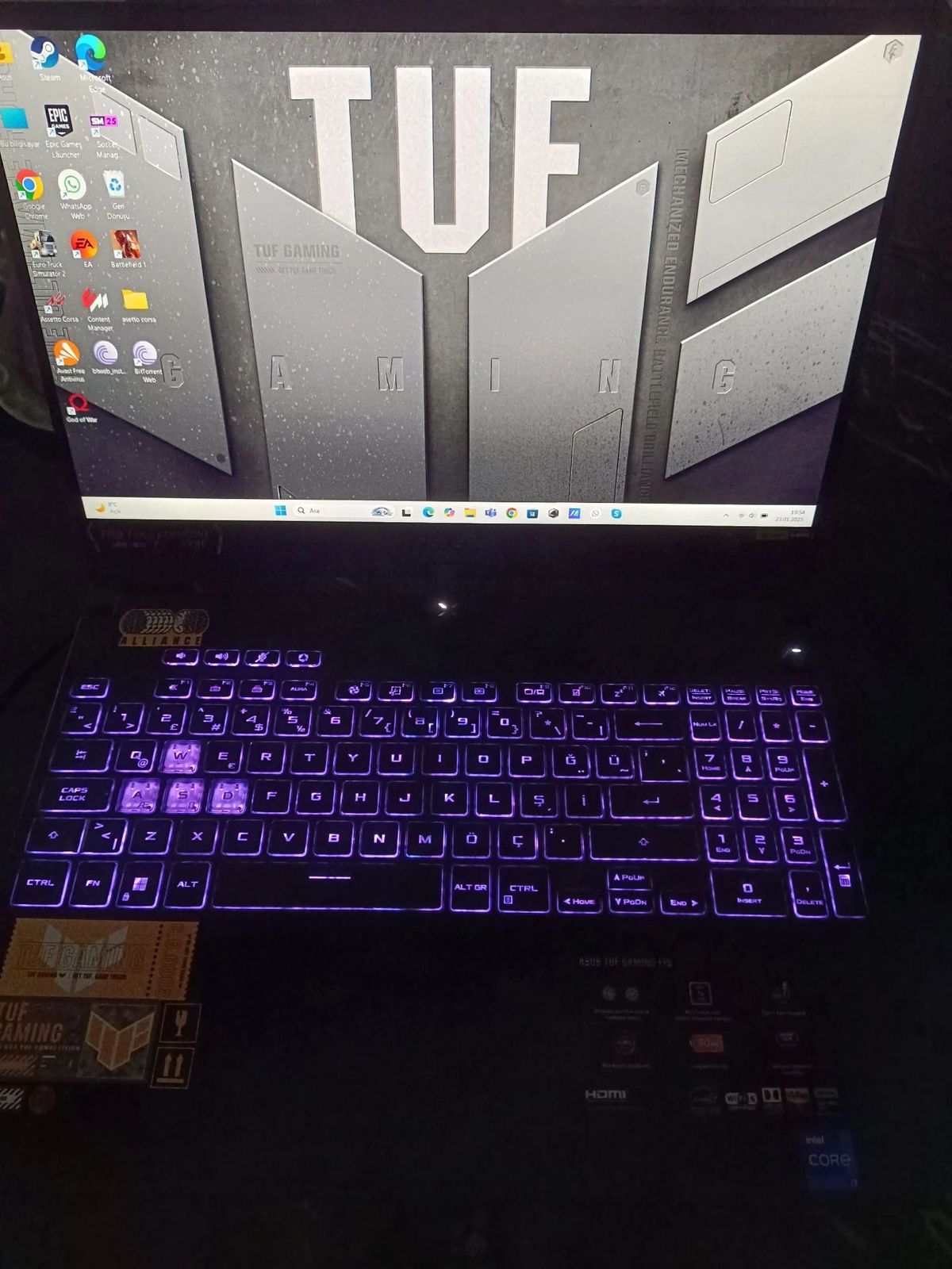 Temiz Asus Tuf