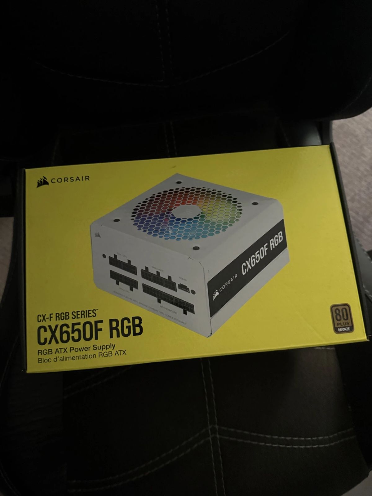 Corsair cx650f 650w beyaz psu