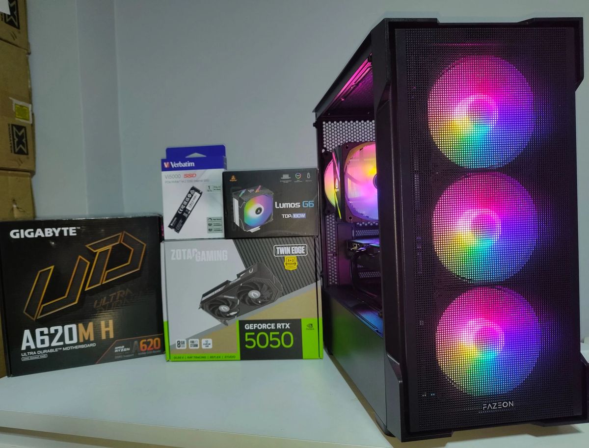 Bilgisayar Oyun Bilgisayarı Gaming PC - Ryzen 5 7500F - RTX 5050