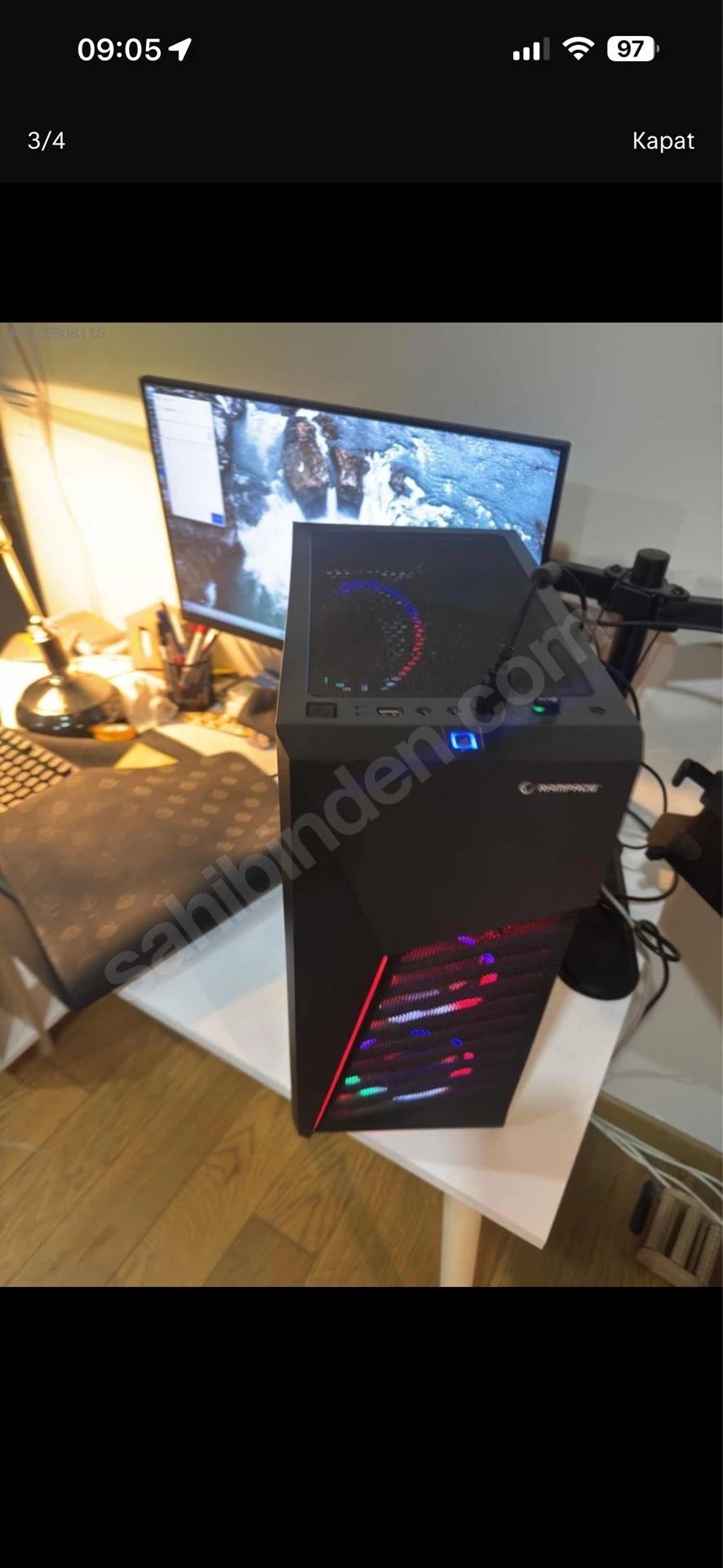 Temiz Gaming Pc- Ryzen 5 3600/RTX2600