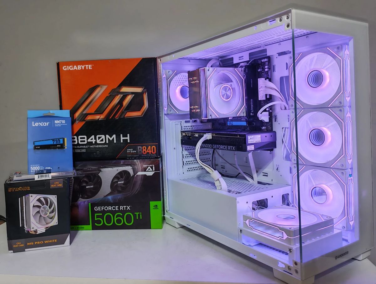 Bilgisayar Oyun Bilgisayarı Gaming PC - Ryzen 5 7500F - RTX 5060Ti 16GB