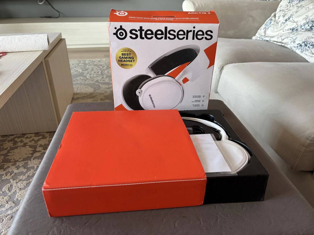 SteelSeries Arctis 3 Beyaz Sıfır