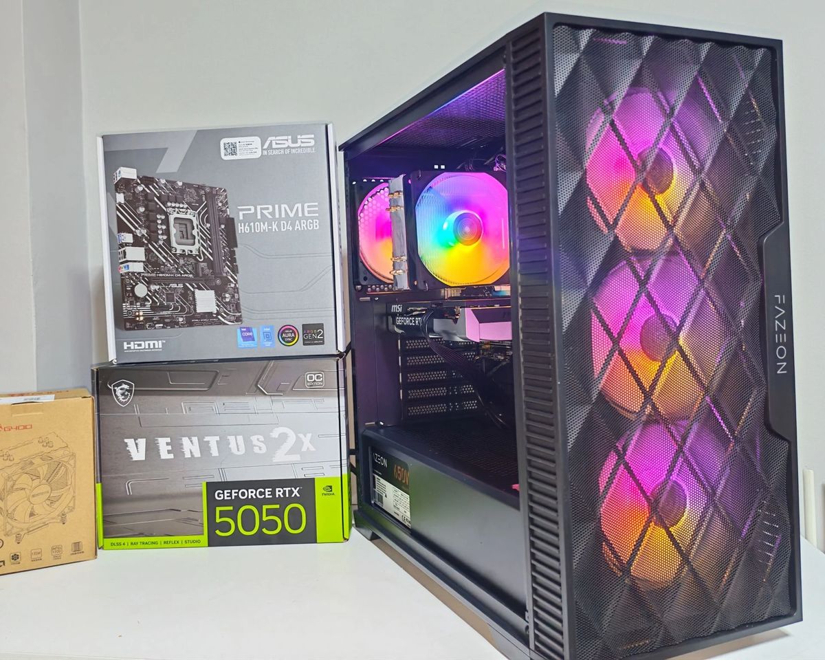 Bilgisayar Oyun Bilgisayarı Gaming PC - i5 14400F - RTX 5050