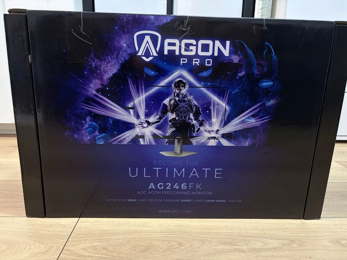 AOC AGON PRO AG246FK 540 hz GAMING MONITOR