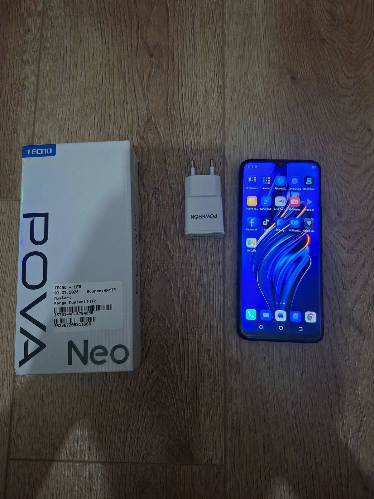 TECNO POVA NEO SIFIR PİLLİ 64GB