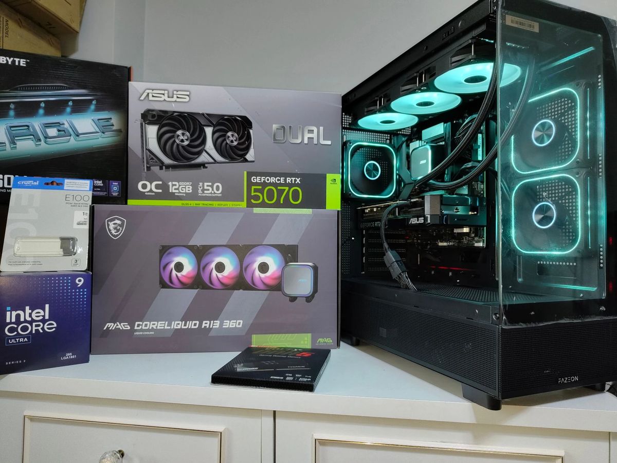 Bilgisayar Oyun Bilgisayarı Gaming PC - Ultra 9 285 - RTX 5070