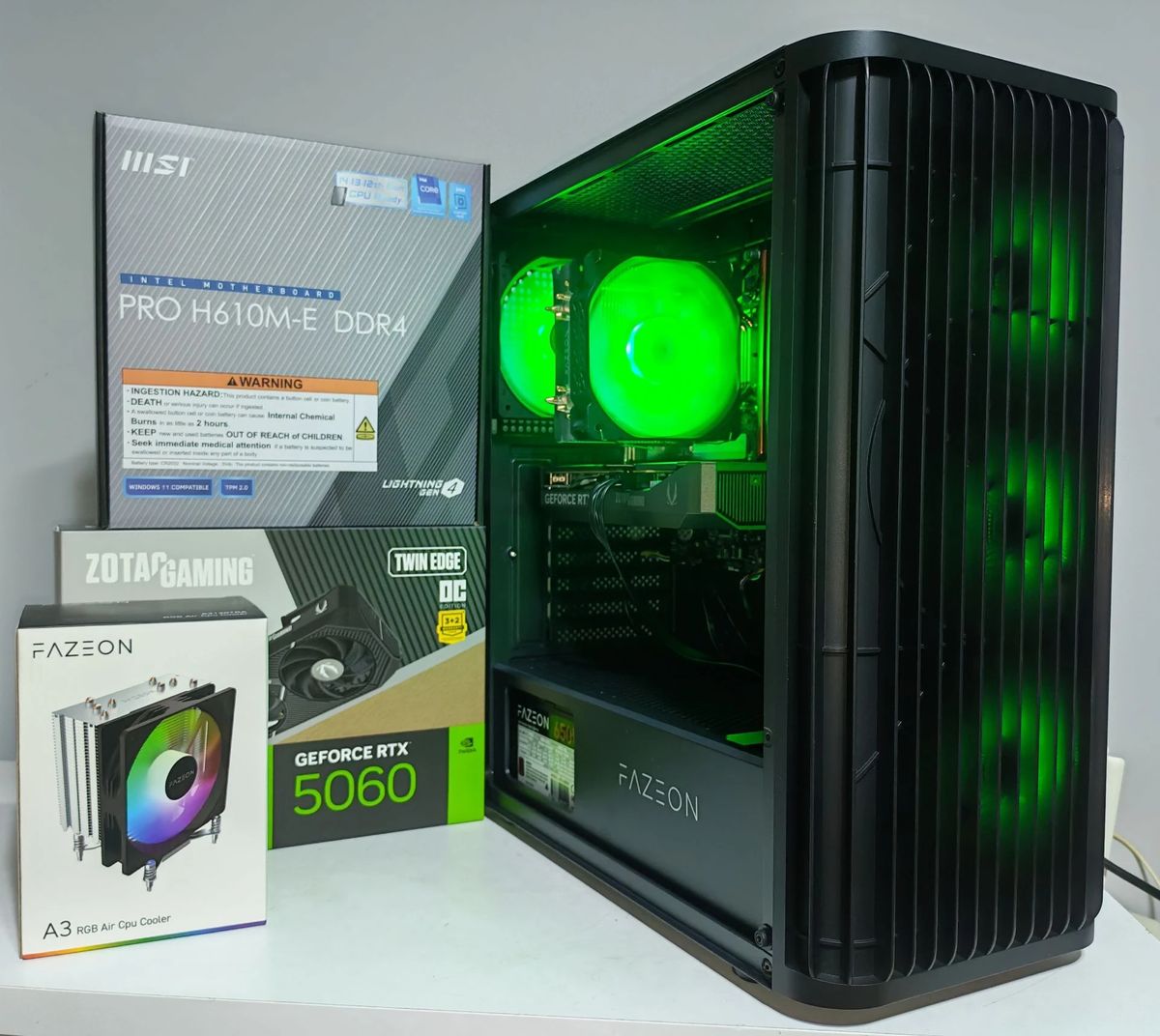 Bilgisayar Oyun Bilgisayarı Gaming PC - i5 14400F - RTX 5060