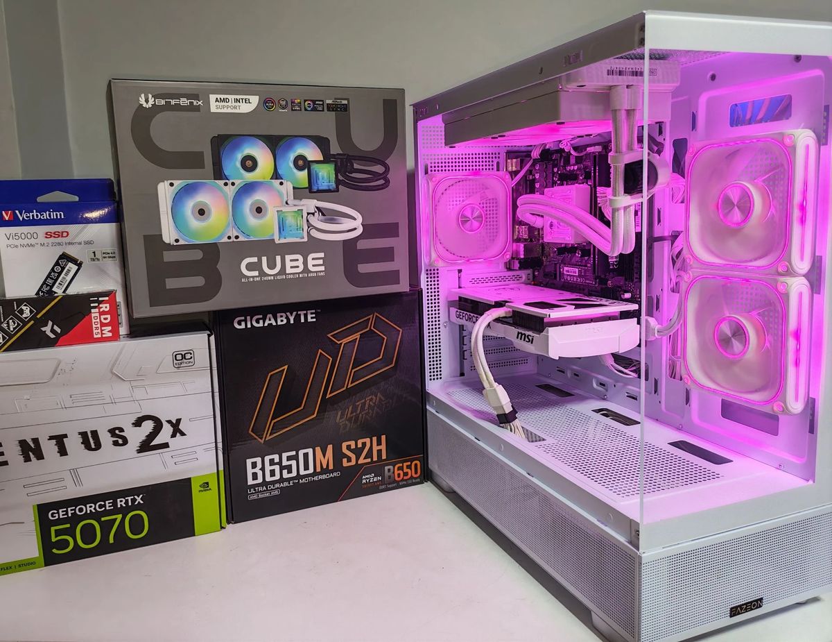 Bilgisayar Oyun Bilgisayarı Gaming PC - Ryzen 7 7700 - RTX 5070