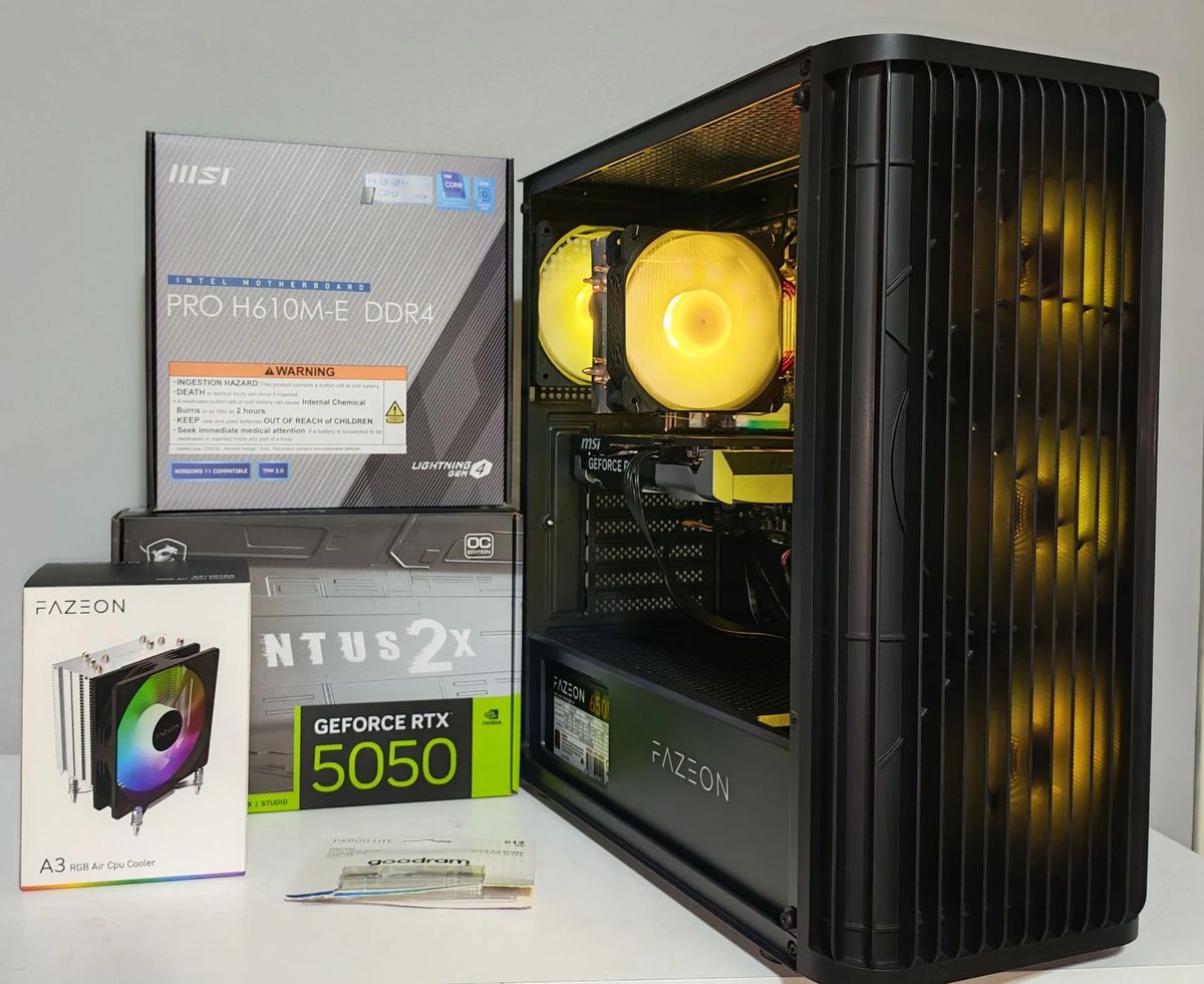 Bilgisayar Oyun Bilgisayarı Gaming PC - i5 14400F - RTX 5050