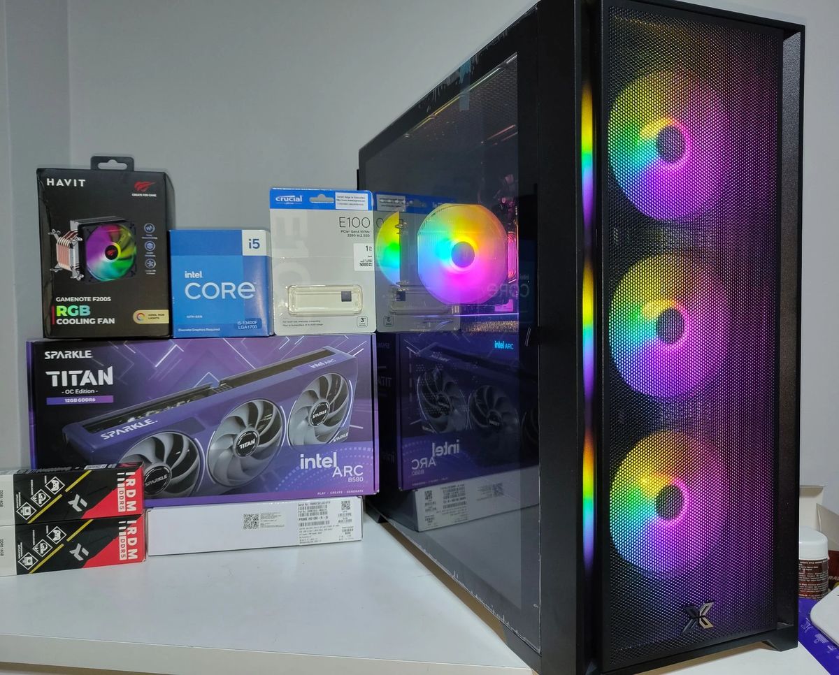 Bilgisayar Oyun Bilgisayarı Gaming PC - i5 13400F - Arc B580