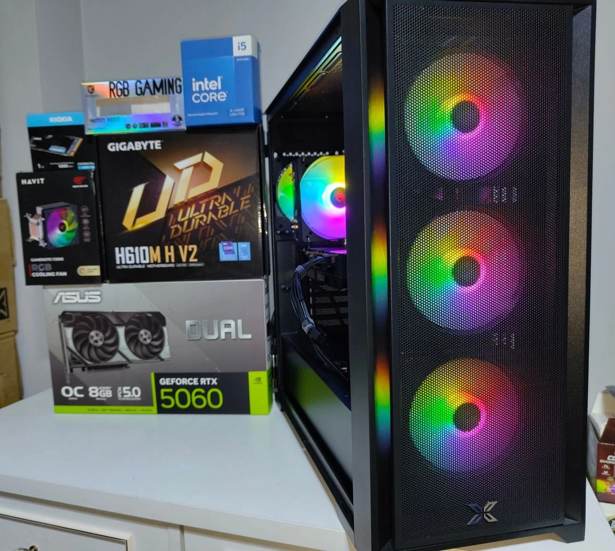 Bilgisayar Oyun Bilgisayarı Gaming PC - i5 14400F - RTX 5060