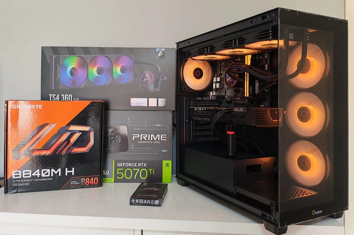 Bilgisayar Oyun Bilgisayarı Gaming PC - Ryzen 7 7800X3D - RTX 5070 Ti