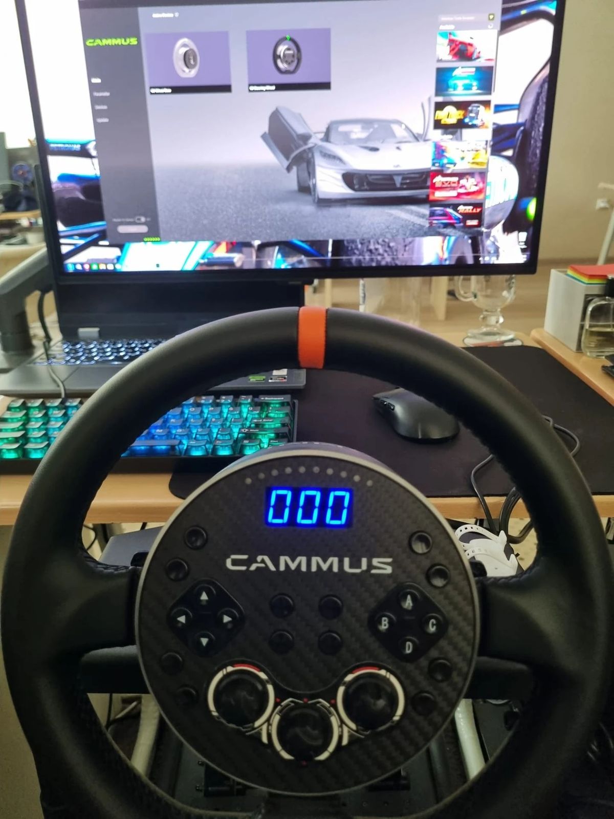 Cammus C5 Direct Drive Direksiyon
