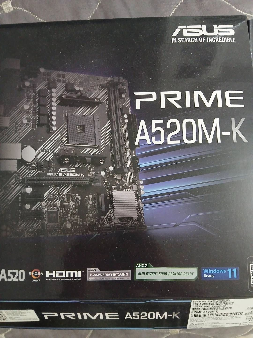 Acil Satılık Asus A520M-K Anakart