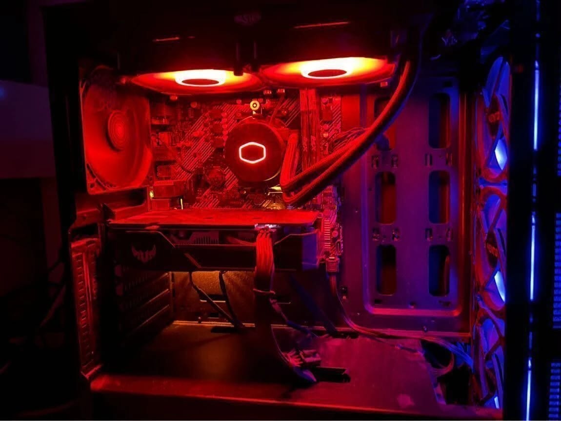 1650S / R5 3600 Sistem 250gb ssd ram 16 gb cooler master sıvı soğutucu