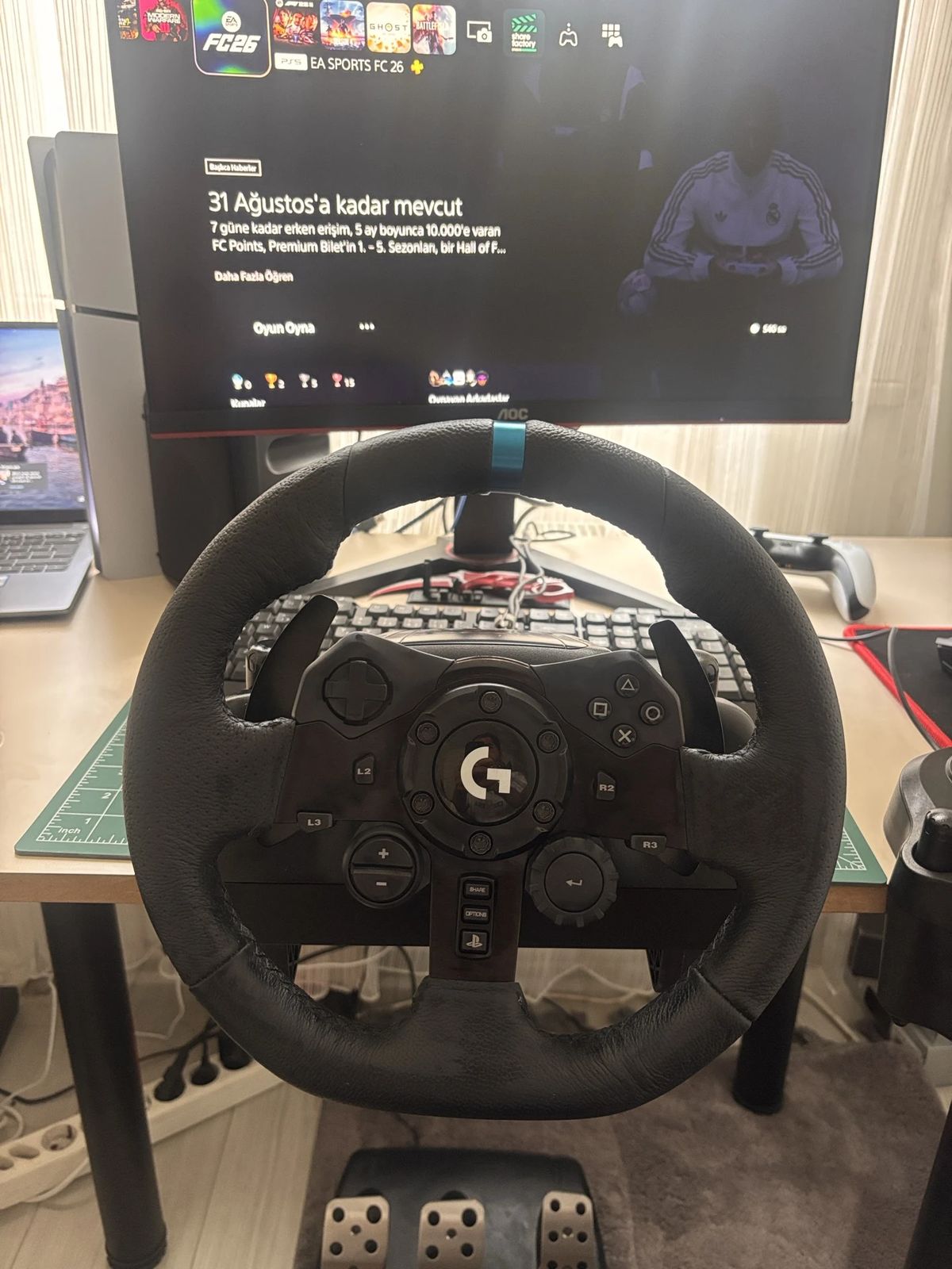 Logitech g923