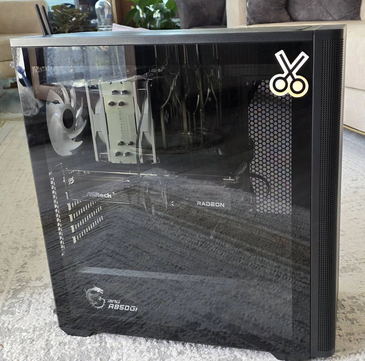 9070XT 7800X3D 40 GB RAM OYUNCU BİLGİSAYARI