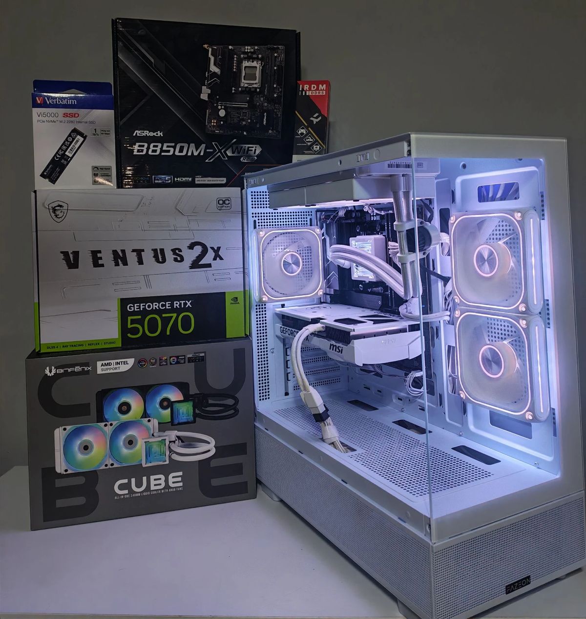 Sıfır - Oyun Bilgisayarı Gaming PC - Ryzen 7 9800X3D - RTX 5070