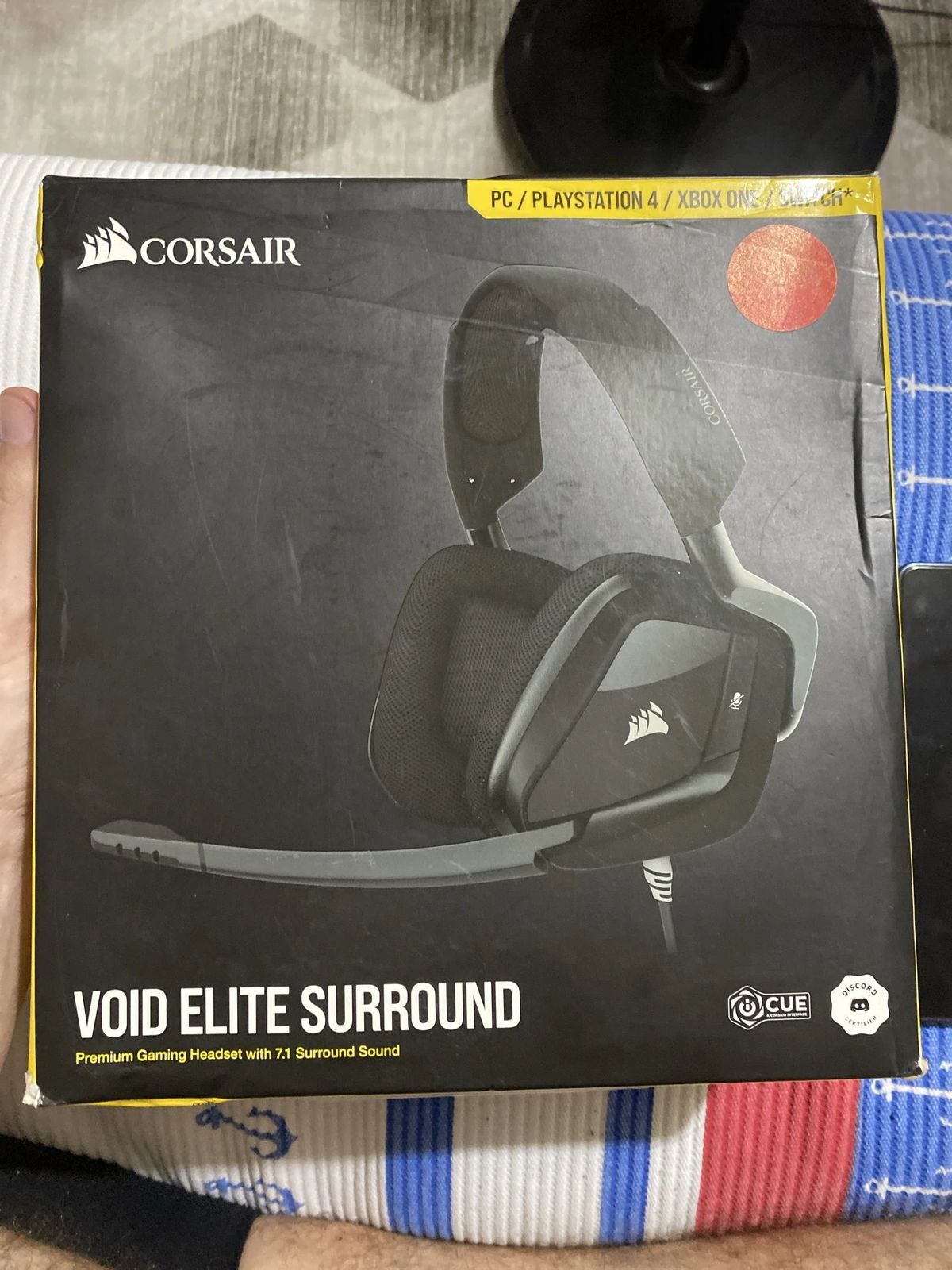 Corsair Void elite 7.1 Surround Oyuncu Kulaklığı