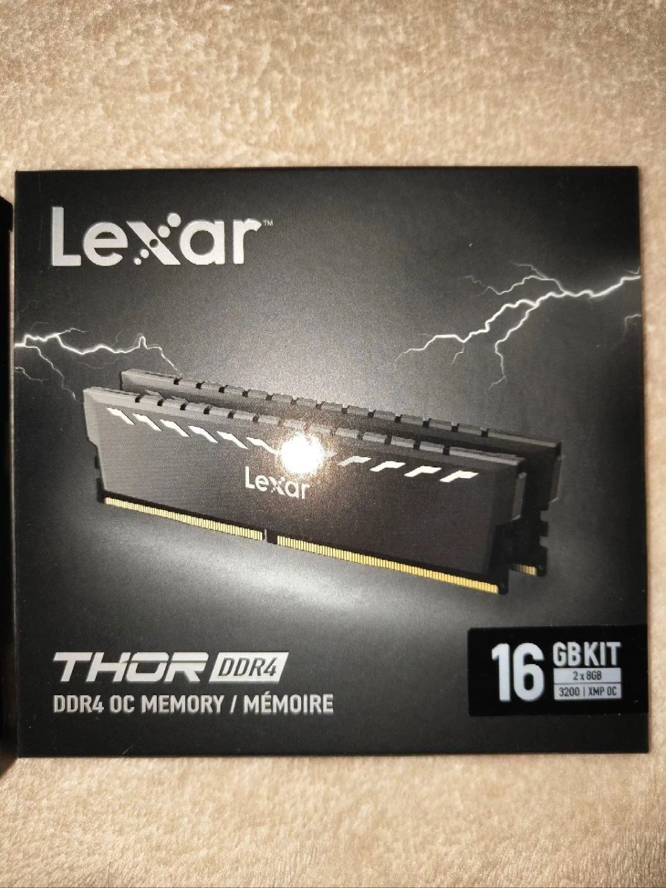 Lexar Thor 16GB (2x8GB) DDR4 3200MHz CL16 / CL18 Kutulu Kit RAM