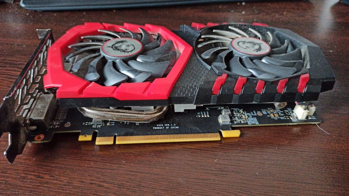 MSI GTX 1050 Gaming 2GB - Çift Fanlı / Serin ve Sessiz / Sorunsuz