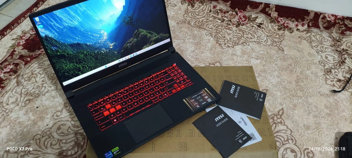 MSI KATANA 17 B14 SIFIR AYARINDA