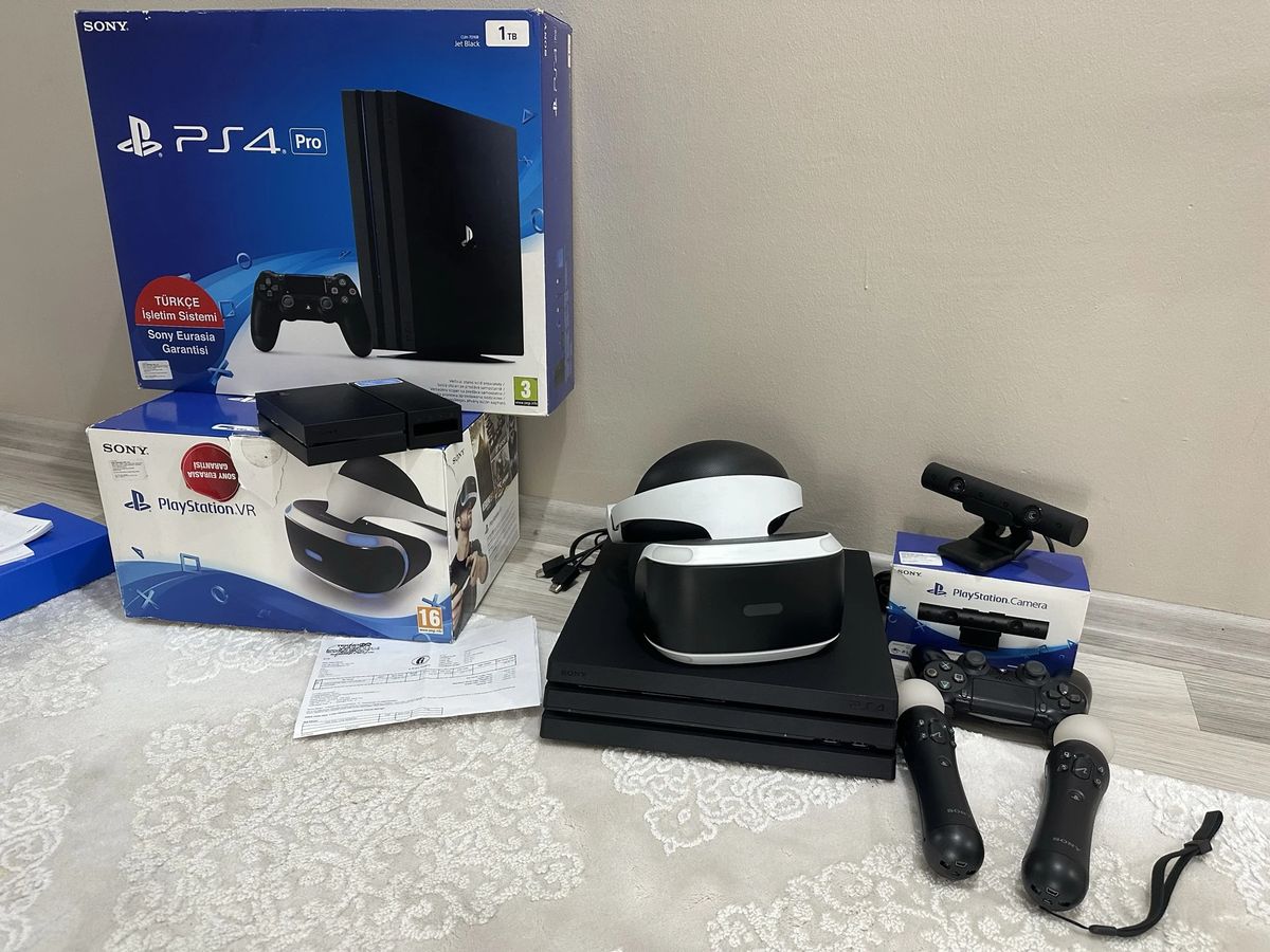 PS4 Pro ve PS VR Tam Set