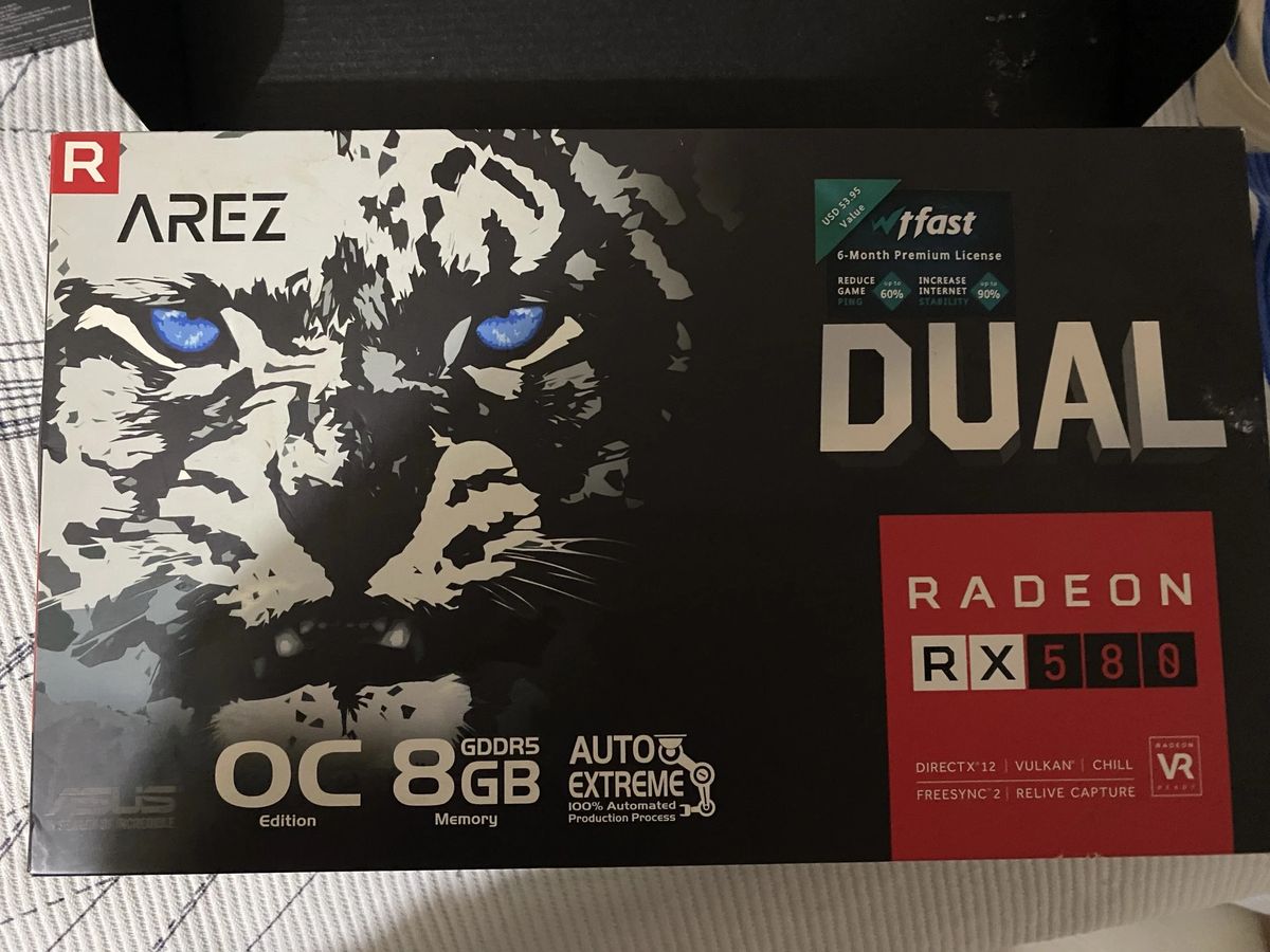 Asus Dual Arez Radeon RX580 8GB