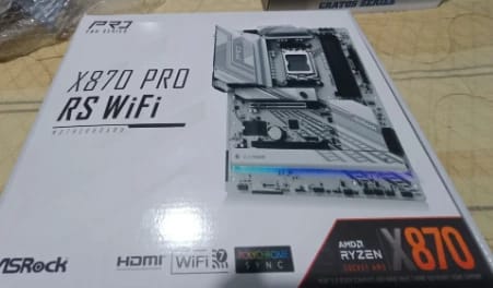 ASROCK x870 PRO RS WİFİ