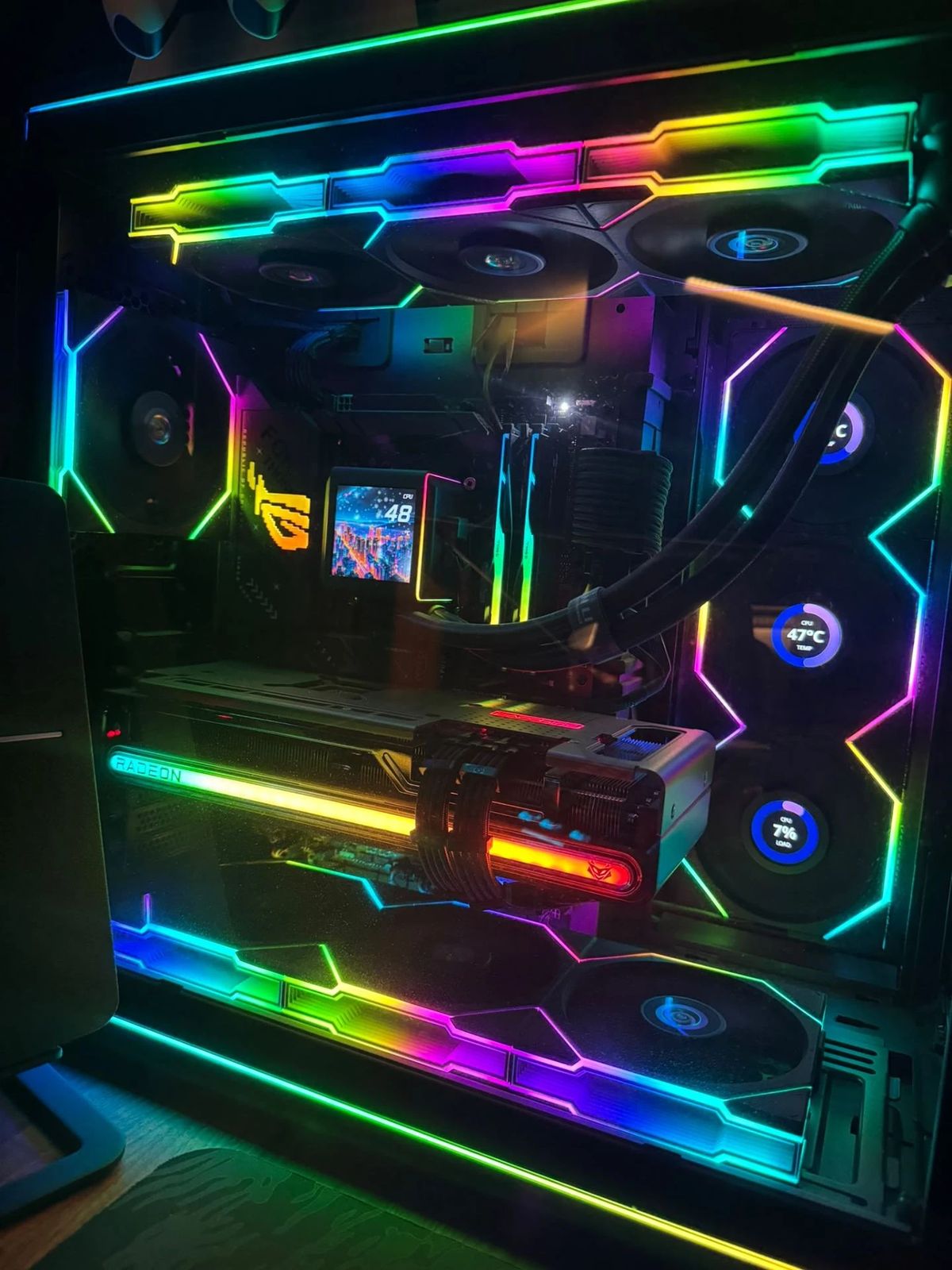 Lian Li O11D Evo Rgb Black Üst Seviye Gaming Masaüstü Bilgisayar
