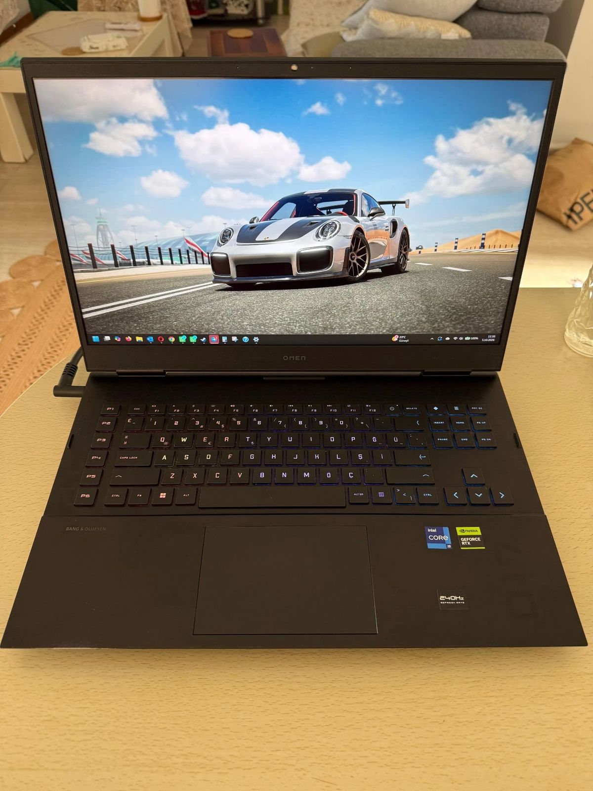 HP OMEN 17 i9 13900 HX-175W RTX4080-32 GB RAM-2 TB SSD-2K 240Hz