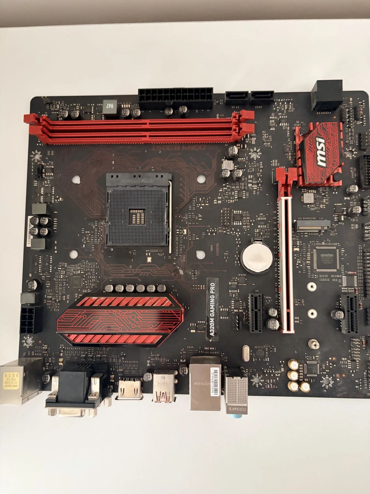 Msi a320m gaming pro