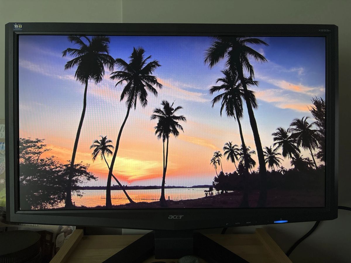 Acer 23 Full HD 1080p Monitör - Temiz / Kutulu X233H bd