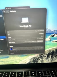 Macbook Air M2 8GB | Hatasız | Kutulu ve Faturalı - görsel 6