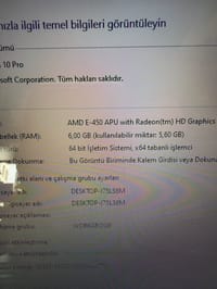 ASUS K53U AMD 6 GB LAPTOP NOTEBOOK DİZÜSTÜ OFİS İŞ - görsel 2