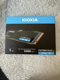Kioxia Exceria G3 1 TB NVMe Gen4 M2 SSD - görsel 2