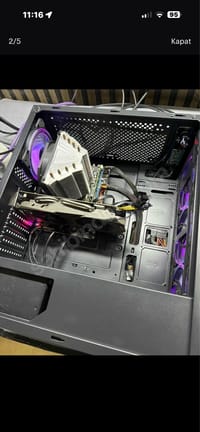 OYUNCU BİLGİSAYAR KASASI GAMİNG OFİS İŞ MASAÜSTÜ TOPLAMA PC - görsel 2