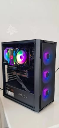 Rx 9060 xt 16 gb li faturalı garantili oyun bilgisayarı/ bizden uygunu yok - görsel 2