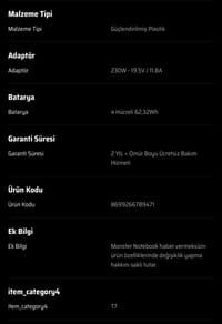 Monster tulpar t7 gaming kaptop - görsel 3