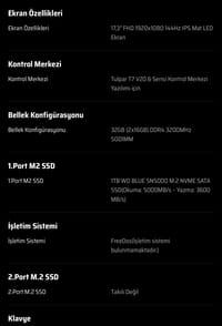 Monster tulpar t7 gaming kaptop - görsel 7