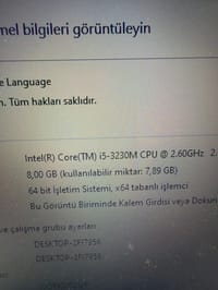 SAMSUNG İ5-3230M 8GB LAPTOP NOTEBOOK DİZÜSTÜ OFİS İŞ NP350V5C - görsel 2