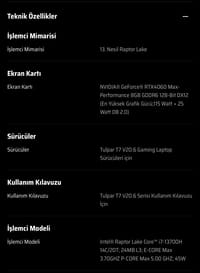 Monster tulpar t7 gaming kaptop - görsel 6